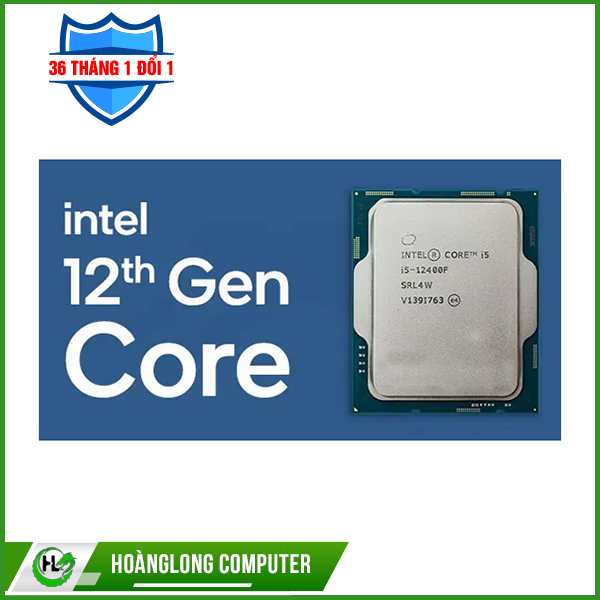 CPU Intel Core i5-12400F mạnh hơn Core i7 10700 13% (Up To 4.40GHz, 6 Nhân 12 Luồng,18MB Cache, Socket 1700, Alder Lake) Tray