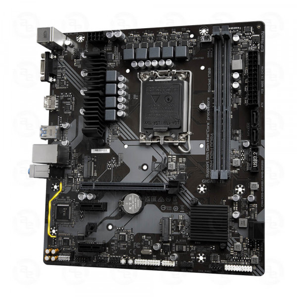 MAINBOARD GIGABYTE B760M D2H (INTEL B760/ LGA 1700/ M-ATX/ 2 KHE RAM/ DDR4/ LAN)