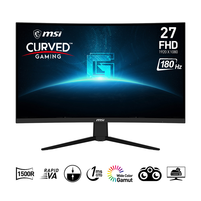 MÀN HÌNH MSI G27C3F (27INCH/180HZ/FHD/VA/1MS)